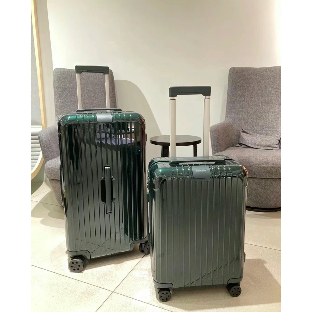 98成新 RIMOWA Essential Trunk 33吋/31吋/26吋/21寸 墨綠色 托運箱 冰箱款