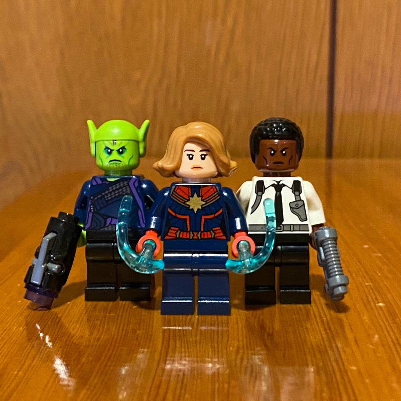 LEGO 樂高 漫威 76127 Captain Marvel &amp; The Skrull Attack 人偶 私訊折價