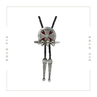 [Textric Select]保羅領帶 Bolo Tie 骷髏 殺戮 復古風格 項鍊 襯衫 中性