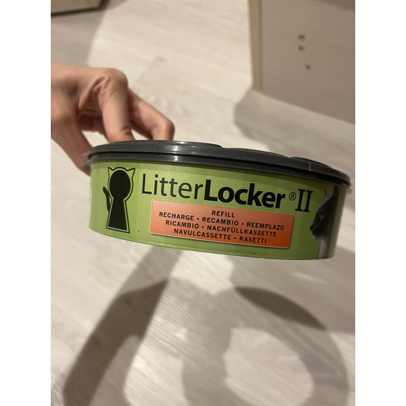 LitterLocker 第二代貓咪鎖便桶抗菌塑膠袋匣 補充