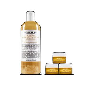 Kiehl's 契爾氏 金盞花超值組合‼️｜金盞花化妝水500ml & 金盞花精萃修護水凝凍膜 & 金盞花精萃亮採水凝霜