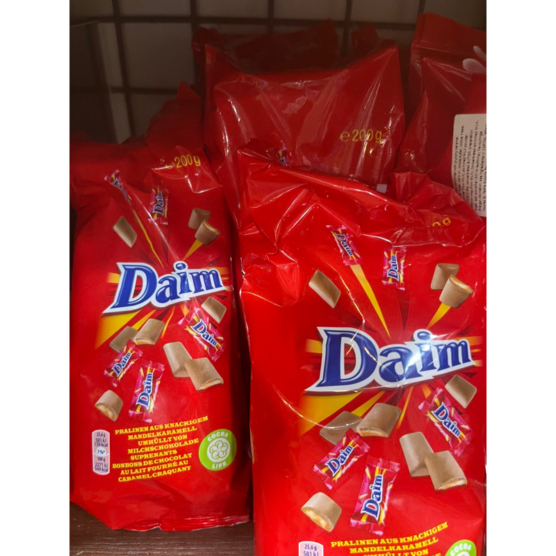 預購6月底 請勿先下單 瑞典經典 Daim 焦糖巧克力200g
