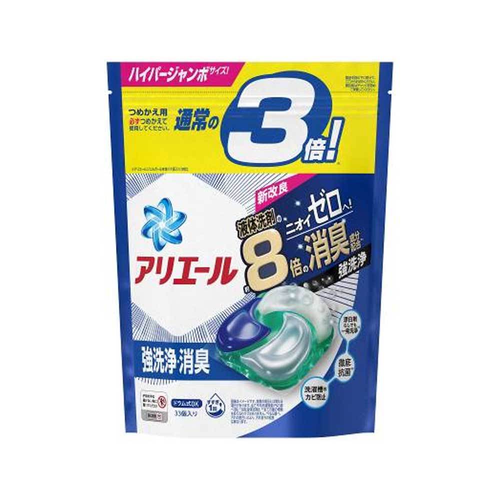 P&amp;G Ariel 新2超強潔淨4D洗衣膠球 33P補《日藥本舖》