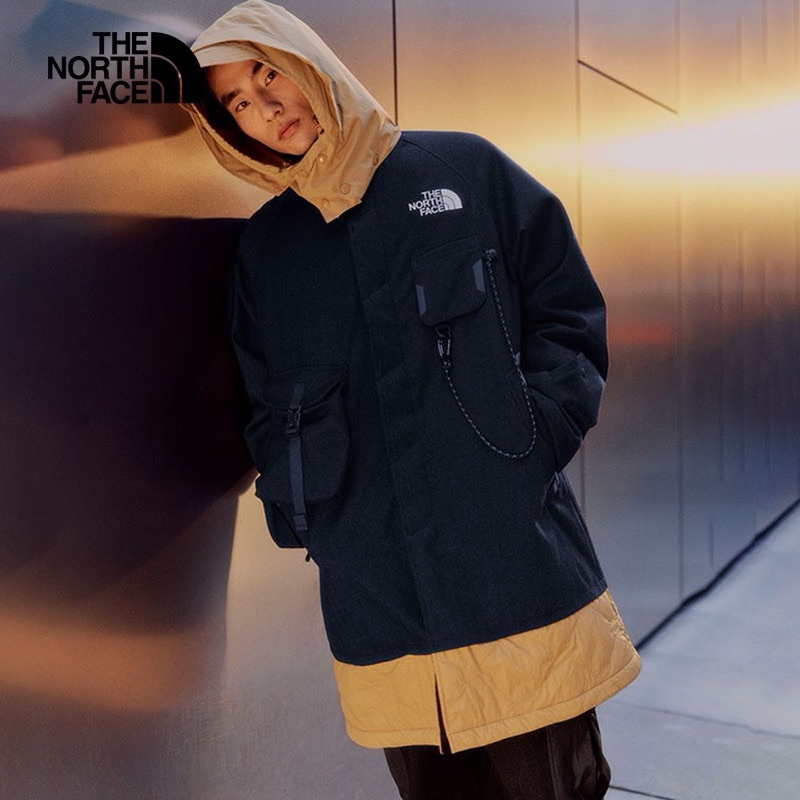 23秋冬新款 The North Face UE 黑標 長版多口袋連帽三合一外套