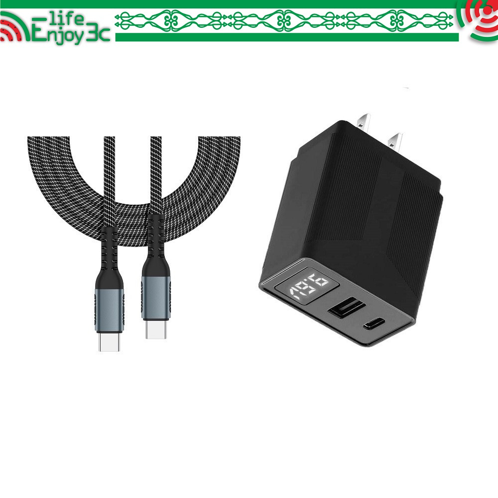 EC【HANG C13】20W QC+PD USB-C 充電器 適用 Lenovo Tab M9 M10 Plus