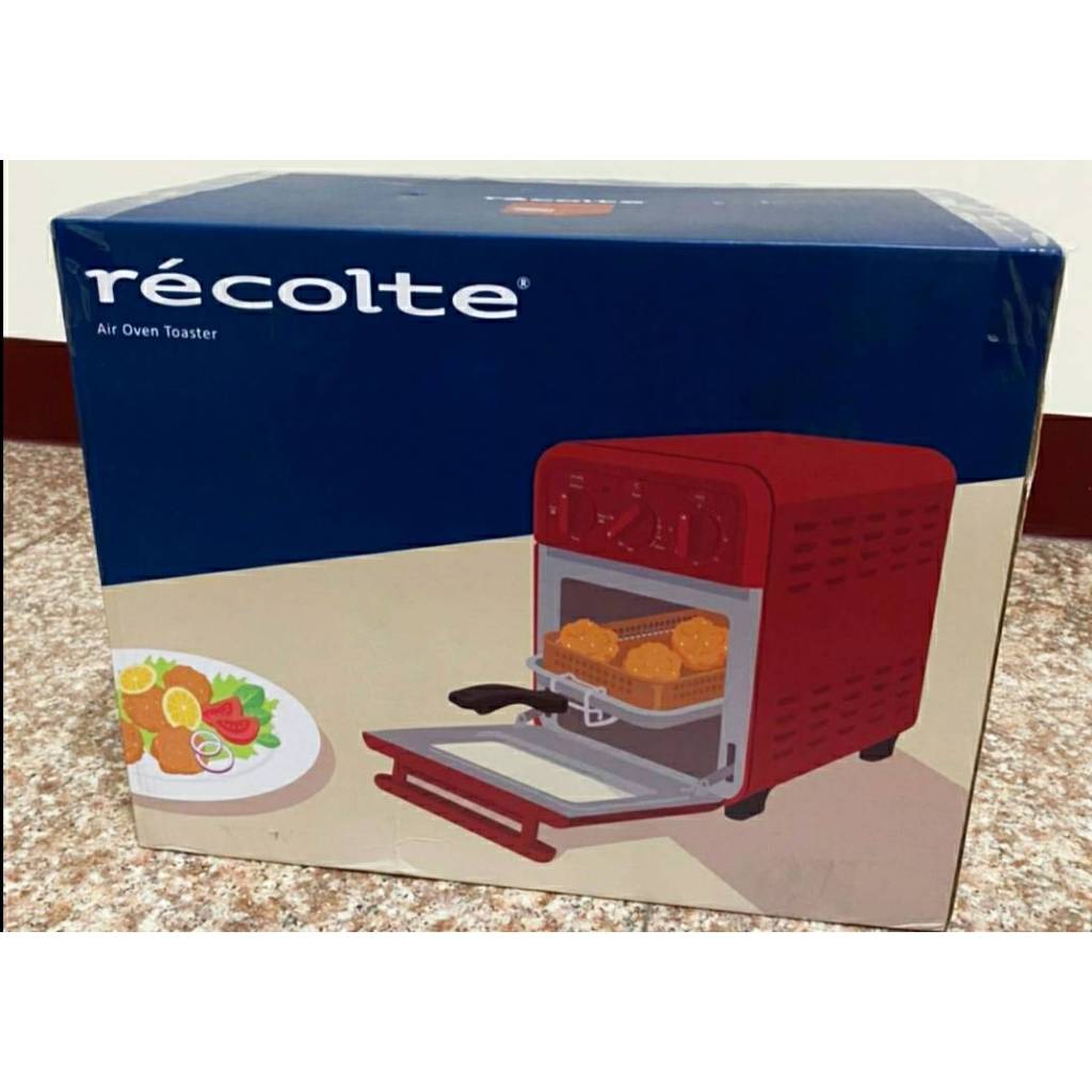 RECOLTE Air Oven Toaster 氣炸烤箱 RFT-1 經典紅  全新