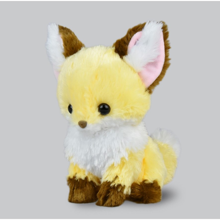 【守夜鴞商行】日本正版 AMUFUN 橙色 黃色 狐狸 絨毛 娃娃 amuse 擺飾 可愛 大型