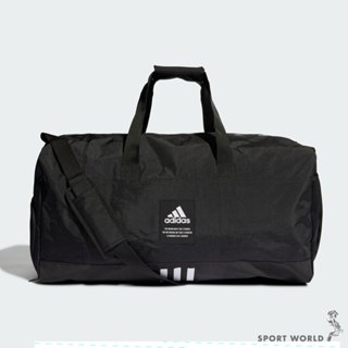Adidas 旅行袋 手提包 健身包 全黑【運動世界】HB1315