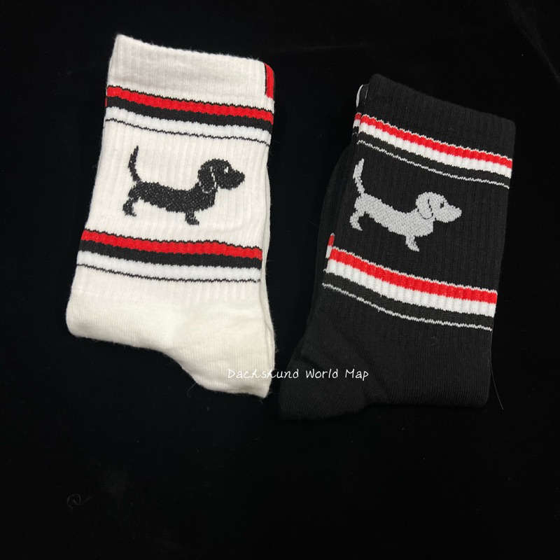 腸寶圖 🔥現貨🔥 3色可選 有影片 臘腸狗圖案襪子 純棉 襪子 臘腸狗週邊商品