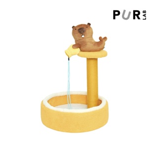 PurLab 抓柱貓爬架 許願池土撥鼠 貓用 爬架 跳台 抓板 貓抓板 貓爬架 貓跳台 貓玩具