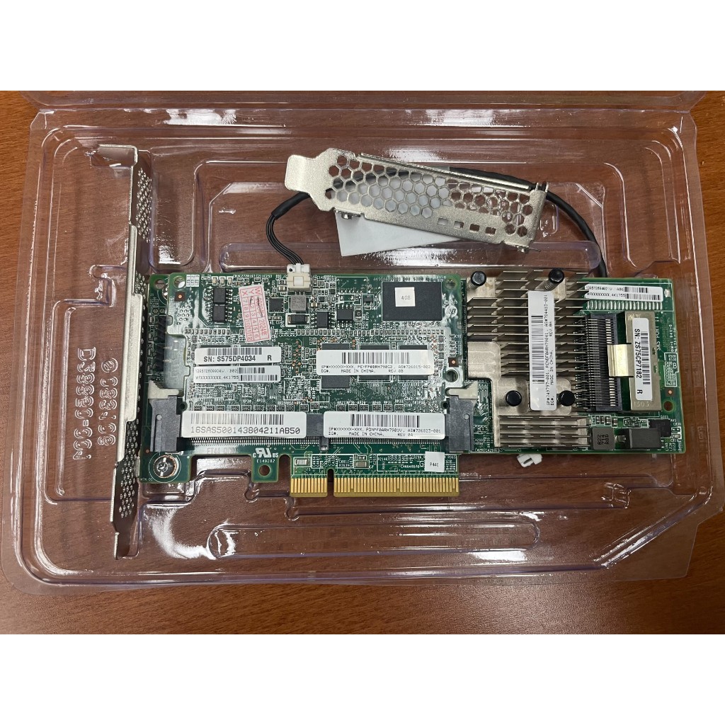 專業HP P440 陣列卡 4GB記憶體+ 專用數據線 HP Proliant Servers G9 / G10 送短檔