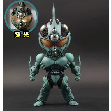 塗裝成品  GK白模環太平洋 SD模型 洋凱普1號Guyver The Bioboosted Arm強殖裝甲高度17cm