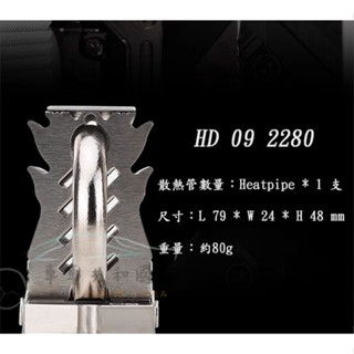【車車共和國 】利民 HR-09 / HR-09 PRO M.2 固態硬碟 塔式散熱片 散熱器 Gen4 Gen5