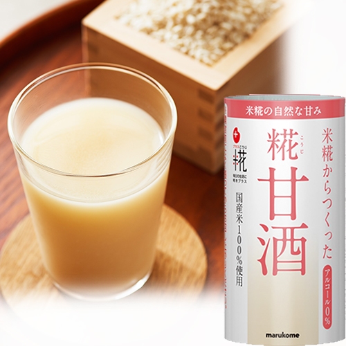 日本官方｜丸米 PLUS糀 糀甘酒風味飲 x18瓶