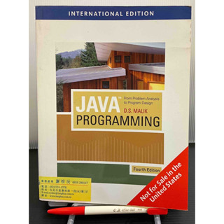 [二手書][英文原文][程式語言大學用書]Java™ Programming(第四版)