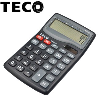 TECO 東元 12位元雙電源計算機 30度仰角 桌上型計算機 計算機 12位數計算機 010
