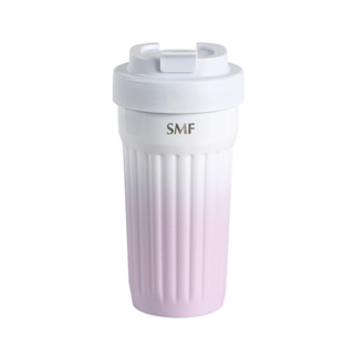 【送帆布提袋】SMF 陶瓷保溫杯 520ml (雙色可選)