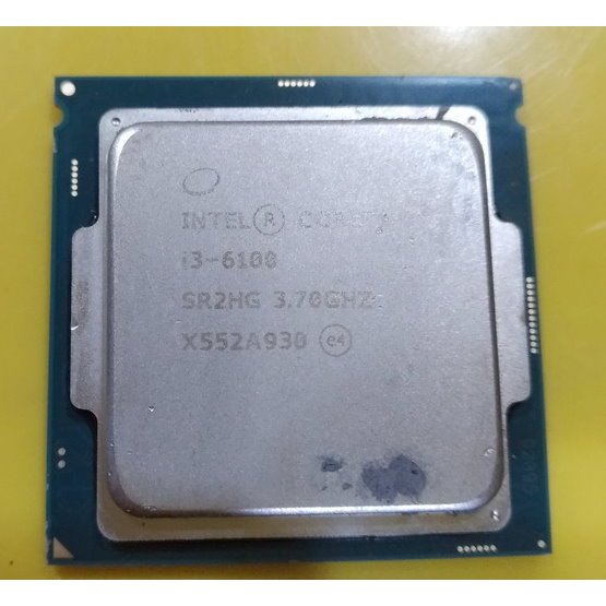 Intel i3-6100 六代 CPU 1151腳位   二手良品