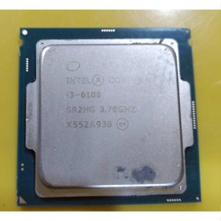 Intel i3-6100 六代 CPU 1151腳位 二手良品