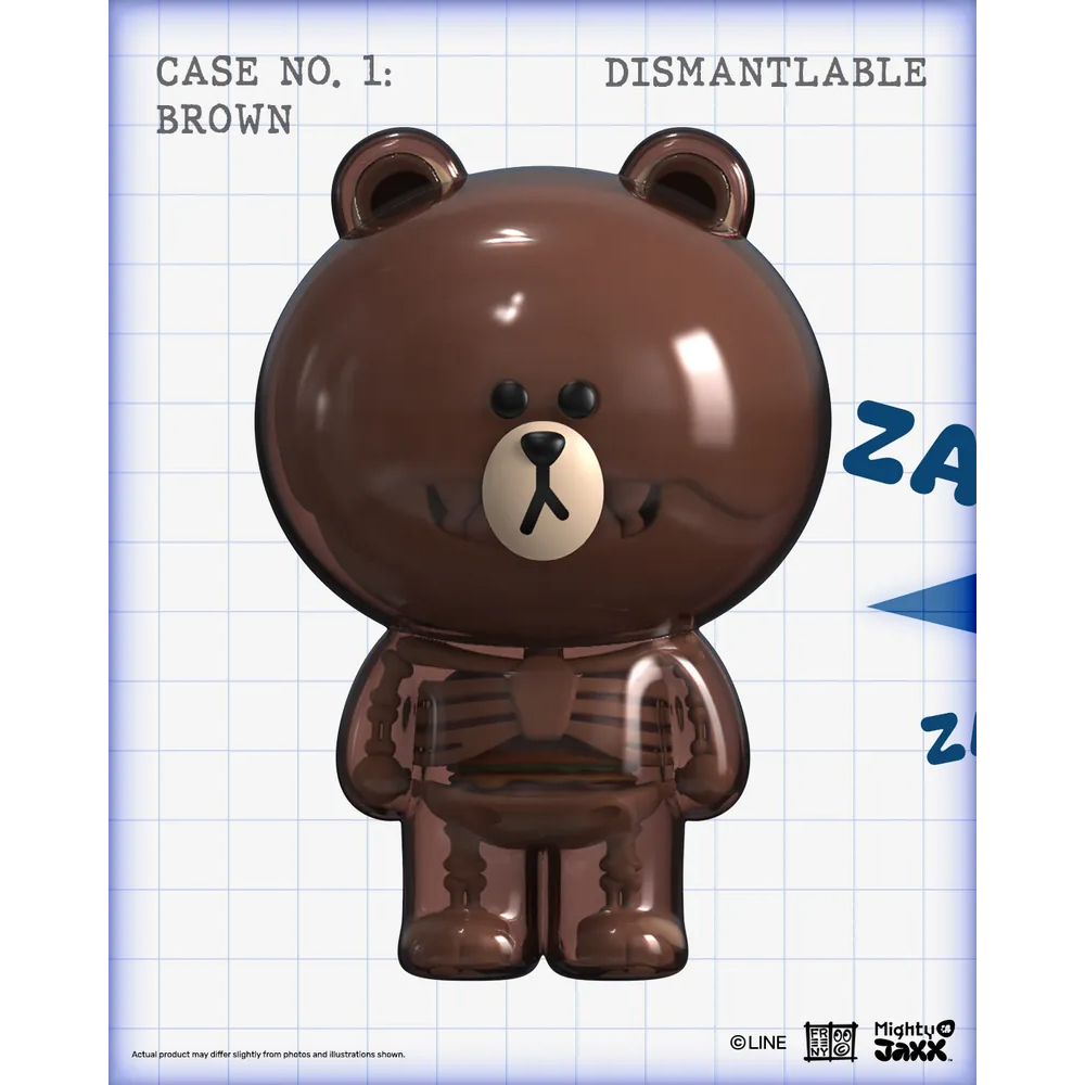 【Mighty Jaxx】預購24年6月 代理版 LINE 熊大 身體構造 盒玩 收藏公仔