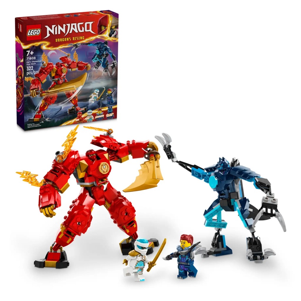 LEGO 71808 赤地的火元素機械人 樂高® Ninjago系列【必買站】樂高盒組