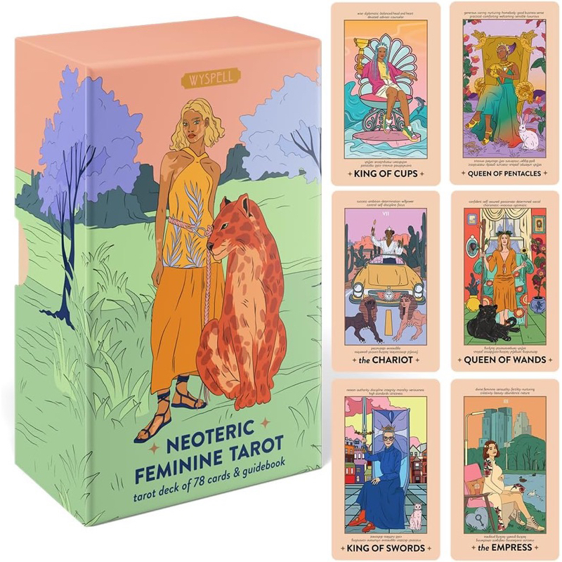 ❤️莉莉塔羅❤️正版 Wyspell Feminine Tarot Card 現代女性塔羅牌卡 偉特 卡牌 占卜卡牌