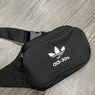 adidas黑色腰包/ adidas黑色帆布包/愛迪達黑色腰包/愛迪達男生腰包