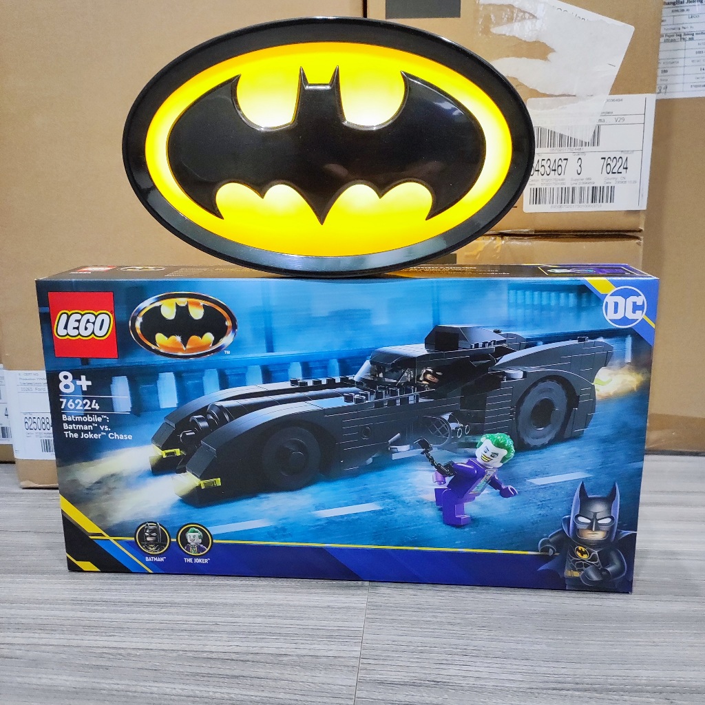 【吳凱文∣林口】全新 現貨 LEGO 樂高 超級英雄系列 76224 1989 蝙蝠車 蝙蝠俠與小丑 對決
