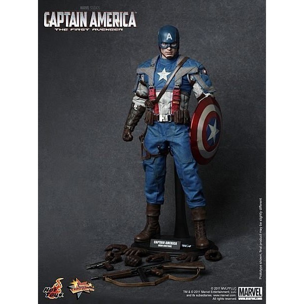 野獸國 Hot Toys MMS156 漫威 美國隊長 史蒂夫羅傑斯 Captain America