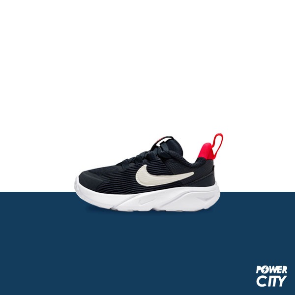 【NIKE】Nike Star Runner 4 兒童 運動鞋 休閒鞋 黑白紅 小童 -DX7616401