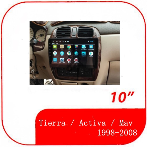 福特Tierra / Activa / Mav 1998年-2008年 專用套框10吋安卓機