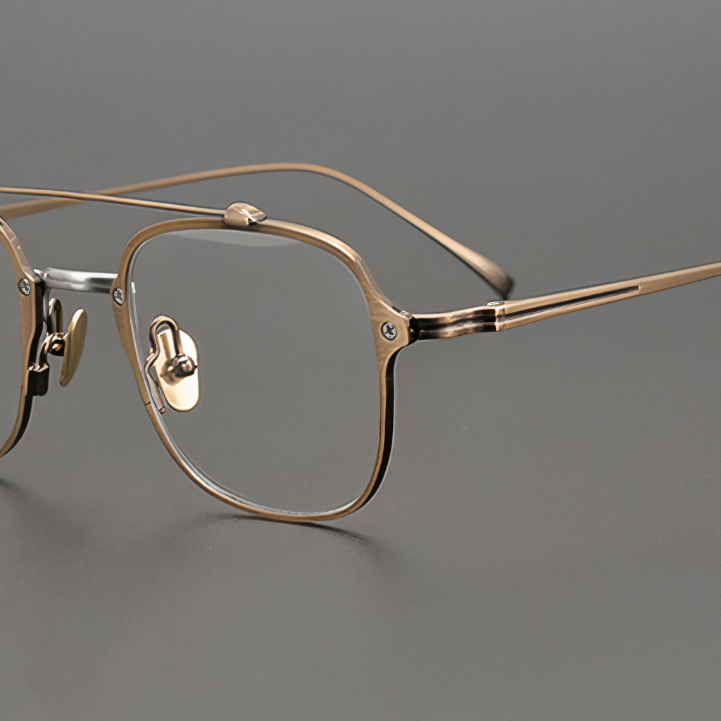 純鈦眼鏡 細框眼鏡復古 手工眼鏡個性 配眼鏡有度數 潮流眼鏡 老花眼鏡 近視眼鏡 男 防藍光眼鏡有度數