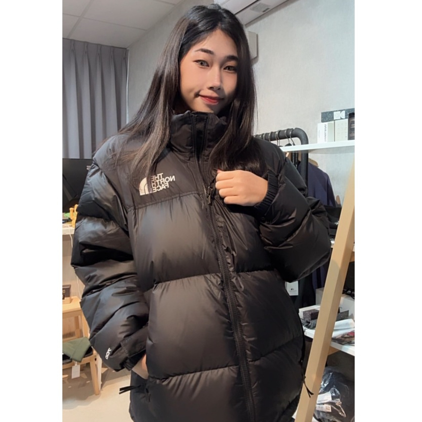 【吉米.tw】The North Face 1996 美版 700 Nuptse 北臉  鵝絨 保暖 羽絨外套 黑色