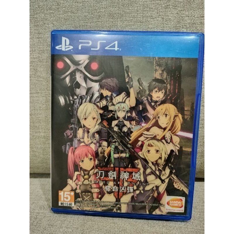 PS4 遊戲片 刀劍神域 奪命凶彈 2手