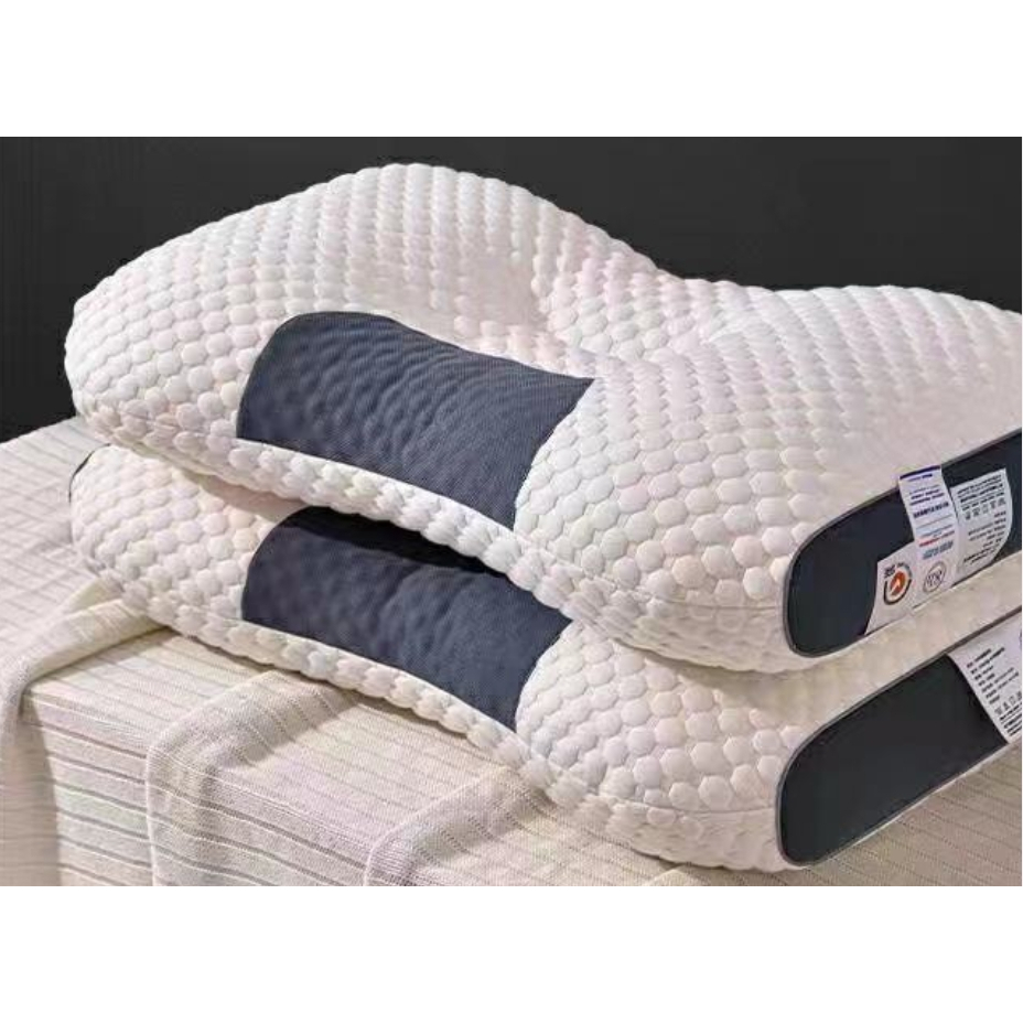 3D之針織棉枕可機洗護頸枕