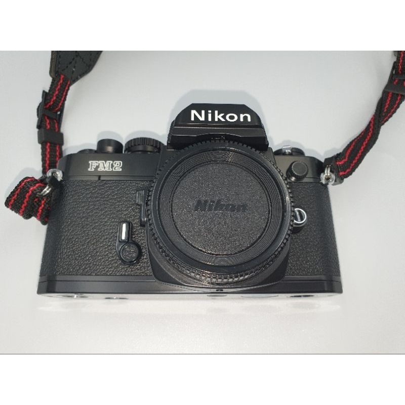【近新品全配】Nikon FM2 含馬達附影片 自用收藏品 送背帶  單眼相機 底片 聖誕 交換禮物 膠片