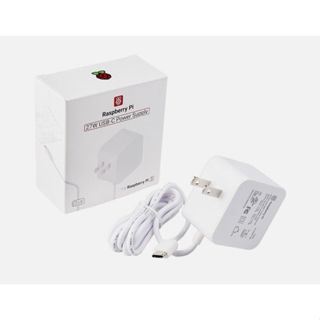 現貨樹莓派原廠英國製 Raspberry Pi 5 PD Power Supply 電源供應器 27W USB-C 白色
