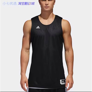 Adidas 愛迪達 男無袖背心 速乾 兩面穿 運動 籃球
