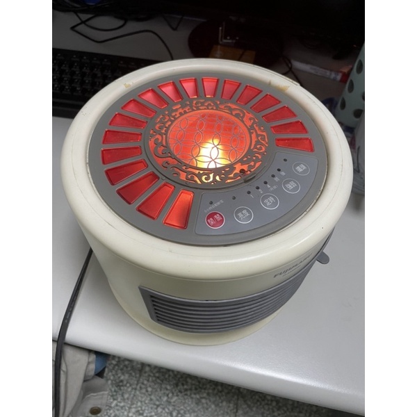 二手商品Fumimaru陶瓷電暖器FJ-5349P傾倒、過熱都會安全斷電幾乎全新產品狀況很好