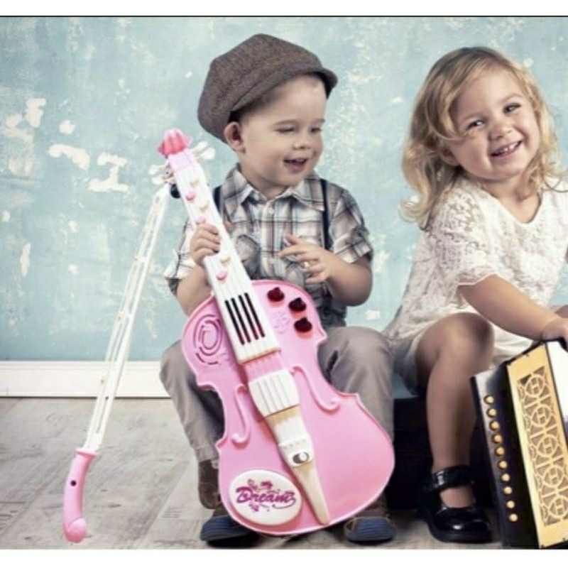 玩不到2個月，7折售) 正版 迪士尼 小提琴 （原買$2120）樂器 可彈奏 音樂 玩具 兒童