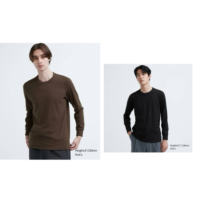 【現貨】日本🇯🇵UNIQLO 超極暖發熱衣 男圓領