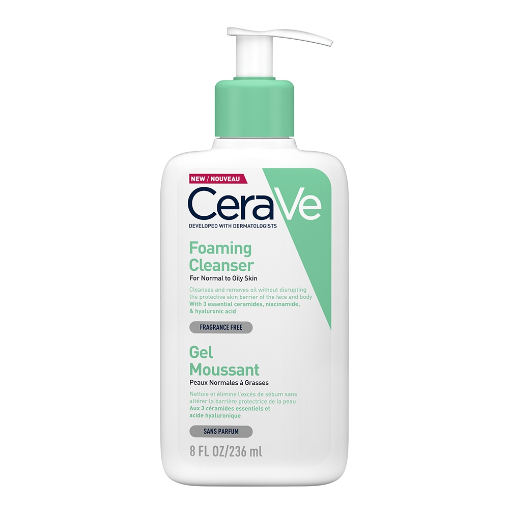 CeraVe適樂膚 溫和泡沫潔膚露 236ml