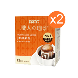 「限購六組」UCC 職人系列柔和果香濾掛式咖啡 8g x12入
