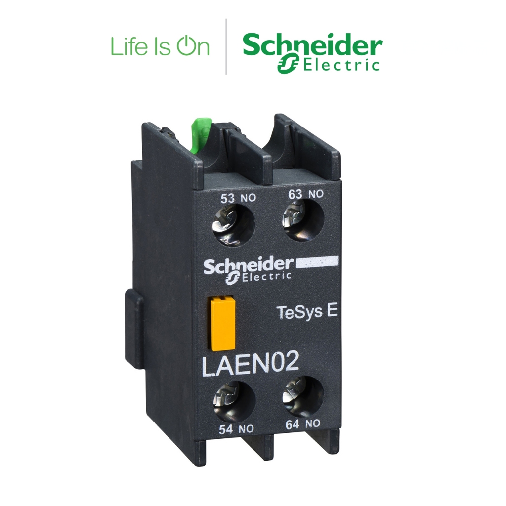 【Schneider Electric施耐德】LAEN02 輔助接點 2NC 螺絲端子