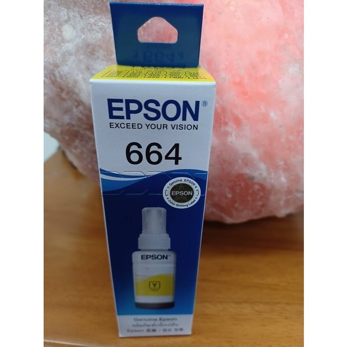 EPSON 黃色原廠墨水匣T664/T6644/T664400 L100/L110/L120/L200/L210/L22
