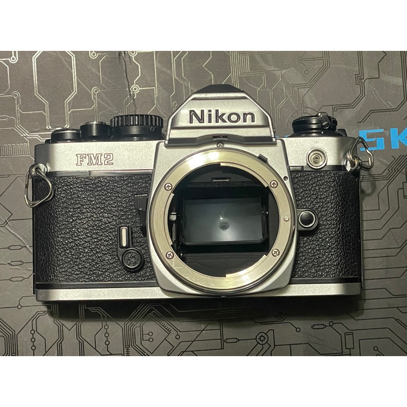 彩視攝影光學 二手美品 台灣現貨 NIKON 尼康經典底片機 銀色 FM2