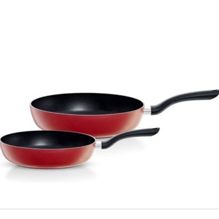 買28送24 新年限定套組 Fissler 菲仕樂不沾鍋 平底鍋 義大利製造 Centi Red 深炒鍋