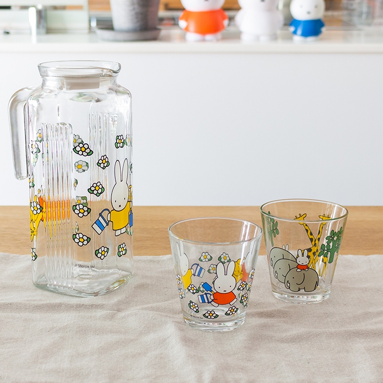 【GENIAL】MIFFY玻璃杯-共3款《拾光玻璃》日本製 水杯 飲料杯 送禮 米飛兔