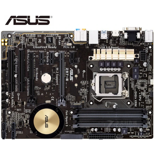 主機板 ASUS Z97-E USB 3.1 + CPU Intel i7 4790k 不拆賣，買就送電源供應器