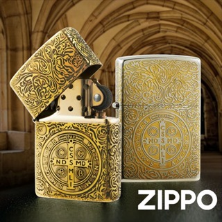 ZIPPO 康斯坦丁-雙面十字防風打火機 Z-027 加厚版 細緻紋路 圖騰 十字架標誌 環繞雕刻 高拋光